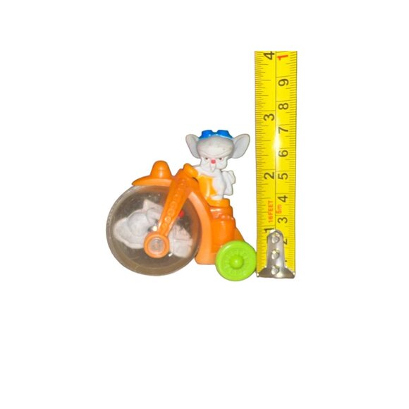 1993 McDonald’s Animanicas Pinky‎ And The Brain Mobile Toy, Happy Meal Toys - Picture 6 of 6